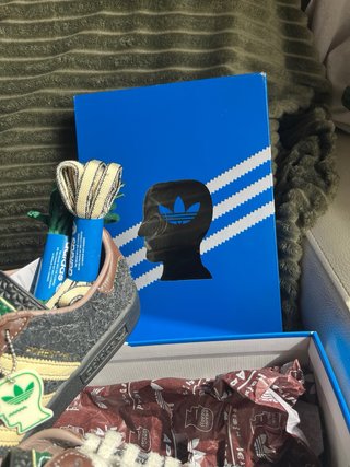 Adidas x Brain Dead Zapatillas Grises Marrones 38