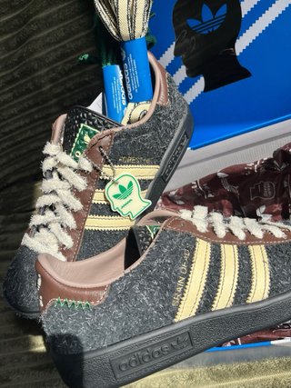 Adidas x Brain Dead Zapatillas Grises Marrones 38
