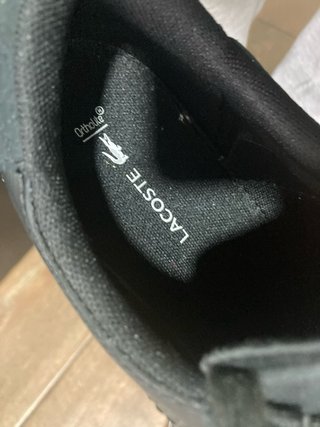 Zapatillas Lacoste Negras Originales