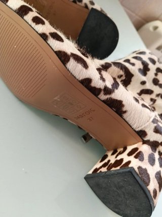 Botines Parfois estampado leopardo