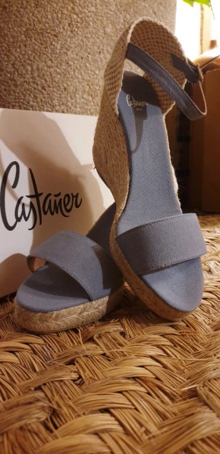 Alpargatas Castañer Azul