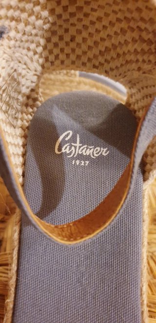 Alpargatas Castañer Azul
