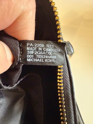 Borsa Michael Kors in pelle nera
