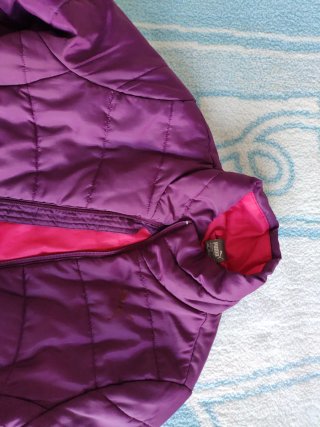 Chaqueta Deportiva Puma Niña Morado/Rosa