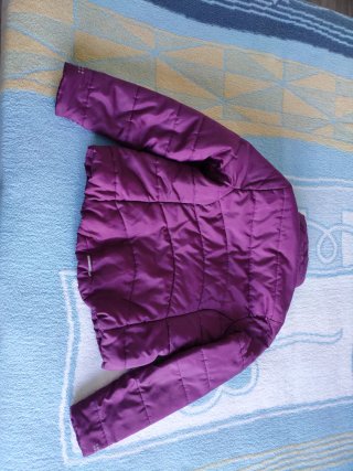 Chaqueta Deportiva Puma Niña Morado/Rosa