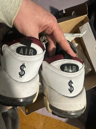 Nike Air Money Uptempo Rosso Bianco