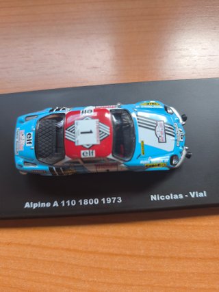 Alpine A110 1800 J.P. Nicolas Altaya 1/43
