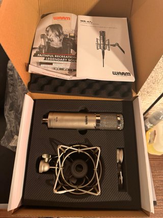 Micrófono Condensador Warm Audio WA-47jr