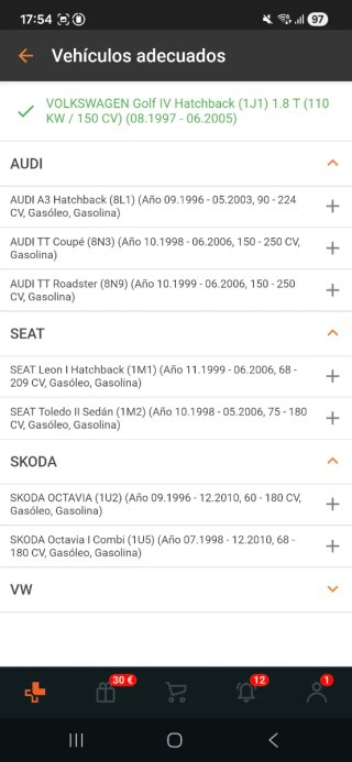 Cojinete Rodamiento FAG 713610020 Golf VW Audi Sea