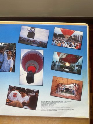 Tres discos de vinilo long-play