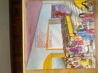 Tres discos de vinilo long-play