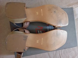 Sandali A.BI.MA Made in Italy Beige/Marrone