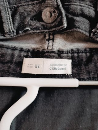 Jeans skinny neri grigi
