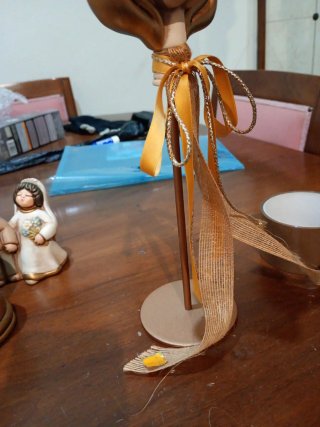 Set Thun portacandele con 3 statuette