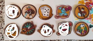 6 Parches de Cuero