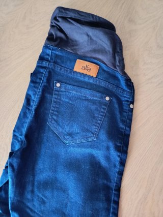 Jeans premaman blu
