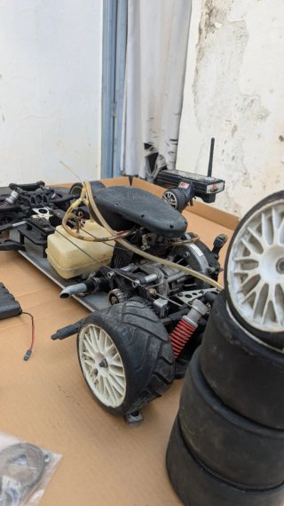Coche RC 1/5 Gasolina 2 Tiempos