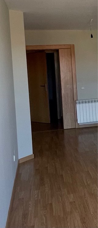 Puerta Roble Maciza con Cristal Opaco