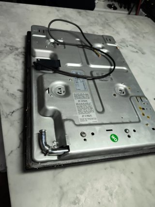 Placa Gas Cristal Negro Teka HF LUX 50 4G