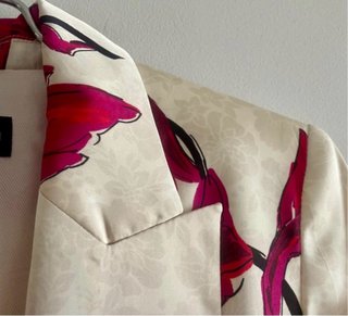 Blazer Zara Estampado Floral