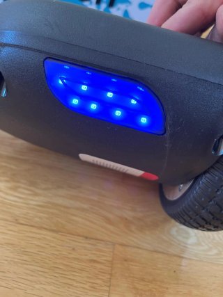 Hoverboard SkateFlash Negro - Un solo uso