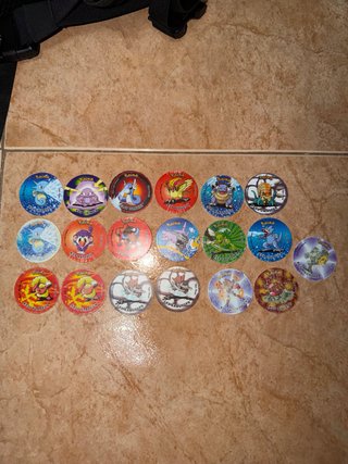 Tazos Pokémon Attack