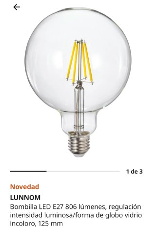 Lámpara de techo Ikea LERAN ( x2)
