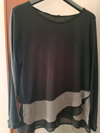 Blusa elegante kristian taglia L ma veste 46/48