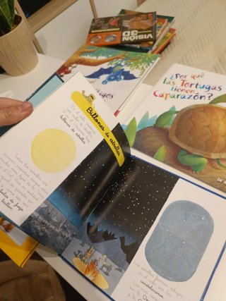 Lote libros sobre ciencias y animales