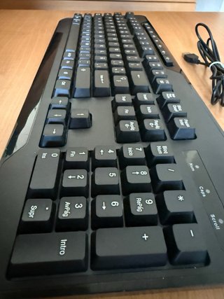 Teclado PC A4Tech KB-810 QWERTY Color