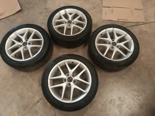 Llantas saab vector 17 con neumáticos