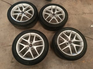 Llantas saab vector 17 con neumáticos