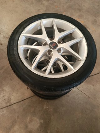 Llantas saab vector 17 con neumáticos