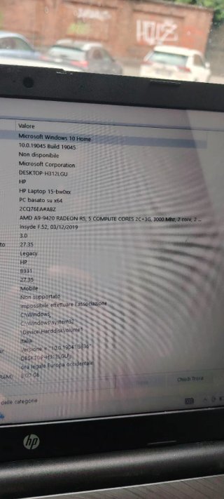 HP Pavilion 15 Laptop AMD A9 9 generazione