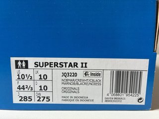 Adidas Superstar II Burdeos