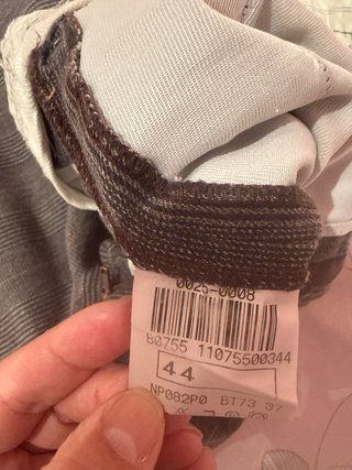 Pantalón de caballero a rayas