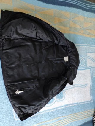 Abrigo de invierno para chica con capucha