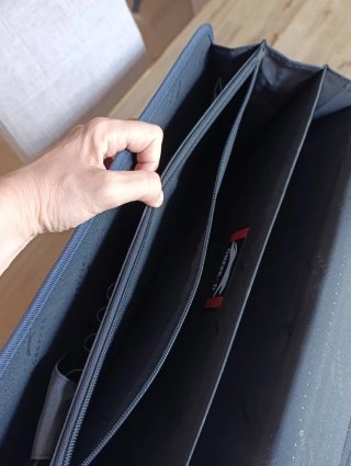 Borsa portadocumenti Ghepard blu
