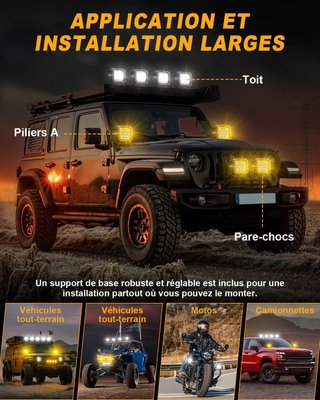 Foco LED trabajo 12V/24V ECE IP68 NUEVO
