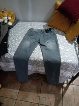 Jeans uomo grigi