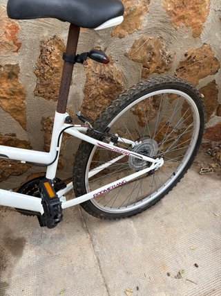 Bicicleta Boomerang Blanca con Cesta