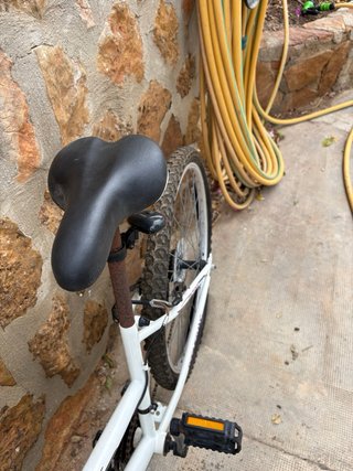 Bicicleta Boomerang Blanca con Cesta