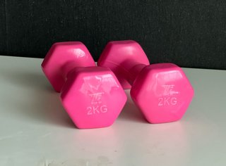Mancuernas de vinilo 2kg (par)