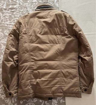 Parka marron hombre