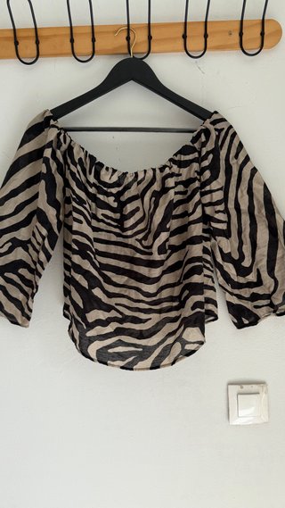 Blusa/top H&M 100% lino