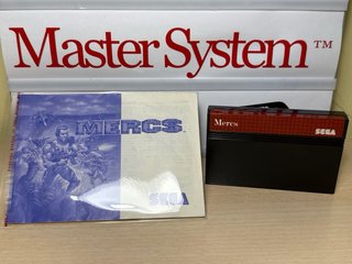 MERCS - SEGA Master System