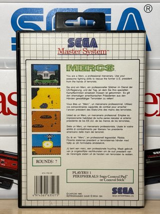 MERCS - SEGA Master System