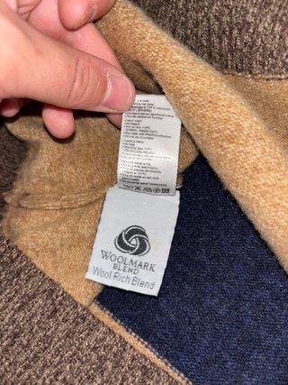 Jersey Lacoste Lana Cremallera Tricolor