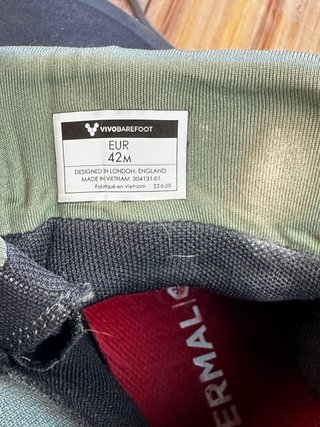 Botas Vivobarefoot Talla 42 Negras