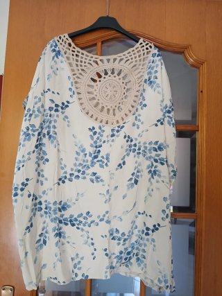 Camicetta donna fantasia floreale
